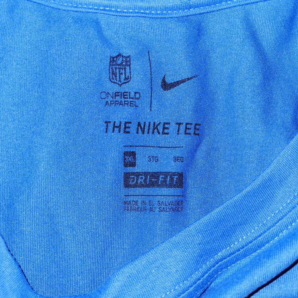 Los Angeles Chargers NFL Nike Dri-fit Plus Size Lightweight Athletic Tee NWT 3XL - Picture 2 of 5